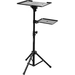 BESPECO LPS100S - Multi-function stand (laptop/projector/mixer) with additional shelf