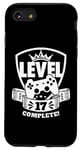 Coque pour iPhone SE (2020) / 7 / 8 Level 17 Complete Tenue de jeu pour le 17ème anniversaire 17