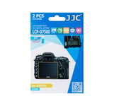 JJC Skärmskydd för Nikon D7500 | Hög ljustransmission | Korrekt färgbalans
