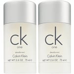 CK One Duo 2 x Deostick 75ml - 