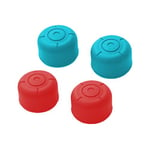 Thumb stick extender caps for Nintendo Switch joy-con controllers silicone circle grip - 4 pack Red & Blue | ZedLabz