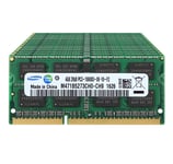 10X Samsung 4GB 2RX8 DDR3 1333MHz PC3-10600S 204PIN SO-DIMM Laptop RAM Memory #*