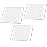 SPARES2GO Wire Shelf Rack Compatible with Howdens Lamona HJA3700 Oven Cooker Grill (463 x 360 mm, 3 x Shelves)