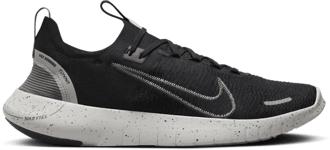 Nike M Nike Free Run Flyknit Juoksukengät BLACK/FLAT PEWTER