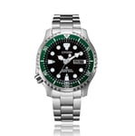 Citizen Man Watch Promaster Diver Automatic 200 mt Green Bezel 42mm NY0084-89E