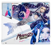 Mermaze Mermaidz Winter Waves - NERA - Includes Mermaid Fashion Doll, Colour Change Fin, Glitter-Filled Tail, and Accessories - For Kids and Collectors Ages 4+,Pink,purple