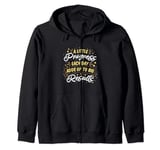 A Little Progress Each Day Adds Up to Big Results Zip Hoodie