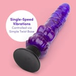 Lovehoney Realistic Dildo Vibrator - G-Spot & Clit Tickler Sex Toy - 5.5"
