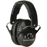 Walker's Game Ear GWP-FPM1-BKO PRO Low-Profile Folding Muff (Black/Orange)