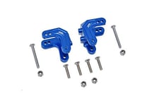 GPM Losi 1/8 LMT 4WD Solid Axle Monster Truck LOS04022 Upgrade Parts Aluminium Front Or Rear Shock Mount - 2Pc Set Blue