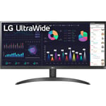 LG 29WQ500-B 29 FHD 100Hz Ultrawide Monitor 2560x1080 - IPS - HDMI - DisplayPort - AMD FreeSync - 99% sRGB - Tilt Adjustable - 100x100 VESA