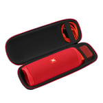 Hard Travel case for JBL Flip 5 Portable Bluetooth Speaker. (Black)