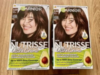 Garnier New Nutrisse DeeplyNourishing  Permanent Hair Colour 3.23 X2