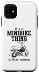 iPhone 11 Mini Bike Design For Pocket Bike Lover - Minibike Thing Case