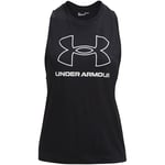 Under Armour Fly by Sleeveless Tops Women's, S, Black, 1361394