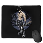 Abraham Lincoln Tattoo Work Belt Customized Designs Non-Slip Rubber Base Gaming Mouse Pads for Mac,22cm×18cm， Pc, Computers. Ideal for Working Or Game