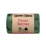 Green Bone Refill Forest Berries Hundbajspåsar 15 påsar