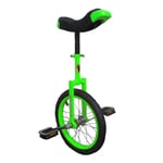 AHAI YU Green Unicycles for Adults/Beginners 20/24inch, 16inch Wheels Unicycle for Kids/Child/Boys/Girls, 12inch Little Kids/Toddler Balance Cycling (Size : 12INCH)
