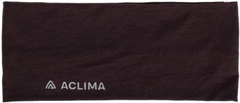 Aclima Lightwool Headbandchocolate plum L