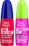 Bed Head by TIGI Hair Set with Heat Protection Spray and anti Frizz Serum