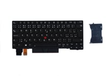 Lenovo ThinkPad X280 A285 X390 X395 L13 Keyboard Czech Black Backlit 01HX584