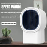 Mini Heater Household Desktop Hot Air Portable Electric B White