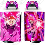 Dragon Ball Goku Decal Wrap Skin Decal Sticker for PS5 Standard Disc Console