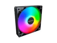 Montech Gf120 Pwm Argb-Fläkt, 3-Pack - 120 Mm, Svart