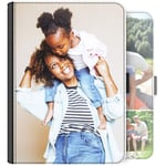 Personalised Case For Samsung Galaxy Note Pro (12.2 Inch) Tablet, Universal Tablet Cover, Customise with photo, Leather Side Flip Folio Case with 360 Swivel Feature - Customize Now