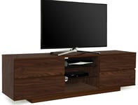 Centurion Supports Avitus Premium Walnut with 4-Walnut Drawers & 3-Shelves 32"-65" LED/OLED/LCD TV Cabinet - LIMITED EDITION