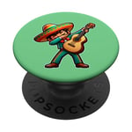 Mariachi Costume Cinco de Mayo avec guitare pour enfant PopSockets PopGrip Interchangeable
