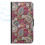 Bjornberry Fodral Samsung Galaxy S9 Plus - Röd Paisley