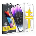 LIVSTIDSGARANTI - BOOM iPhone 14 Pro Max Härdat Glas Skärmskydd - 2 Pack - TheMobileStore iPhone