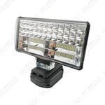 8" Cordless LED Outdoor Work Light w/2 USB For Makita 18V 14.4V Li-ion Battery