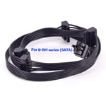 New PCI-E 6Pin 1 to 4 SATA Power Supply Cable For CORSAIR RM1000 RM850 RM750 PSU