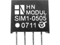 Hn Power Sim1-1203-Sil4 Dc/Dc-Omvandlare, Pcb 12 V/Dc 3 V/Dc 300 Ma 1 W Antal Utgångar: 1 X