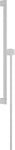 Hansgrohe Unica Dusjstang Med slange, 65 cm, Hvit Matt - 24402700
