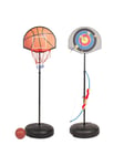 Basketball and Archery 2-in-1 game