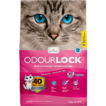 Intersand Odour Lock Baby Powder Pink 12 kg - Katt - Kattesand & kattestrø - Klumpdannende kattesand - Intersand Classic