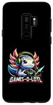 Coque pour Galaxy S9+ Games-O-Lotl Axolotl Manette de jeu vidéo