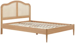 Birlea Leonie Superking Rattan Bed Frame - Oak