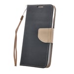 iPhone 15 Pro fodral Smart Fancy guld-svart elegant skydd - TheMobileStore iPhone 15 Pro Skal