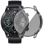 YOUZHIXUAN Smart watch series For Huawei Honor Magic 2 Plating TPU All-Inclusive Protective Shell(Black) (Color : Transparent)
