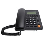SALUTUYA Bordstelefon med sladd L019 Fast stationär stationär telefon med stor knapp för hotellkontorstelefoni