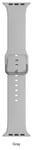 WoW Klockarmband Smart klocka Universell App.watch.7-8.le.07G Silikon Grå 32mm
