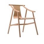Gebruder Thonet Vienna - Magistretti Armchair, Stone Grey D03, Lacquered Beech Plywood Shell