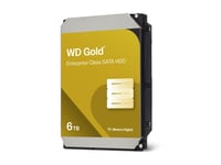 Wd Gold Wd6004fryz - Hårddisk - 6 Tb - Intern - 3,5"