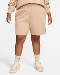 Nike Sportswear Phoenix Fleece Women's High-Waisted Loose-Fit Shorts (Plus Size)
