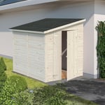 Förråd Mia 3,7 M² Shingel, Obehandlad
