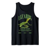 Green Tree Monitor Streetwear Lizard Keeper Tank Top